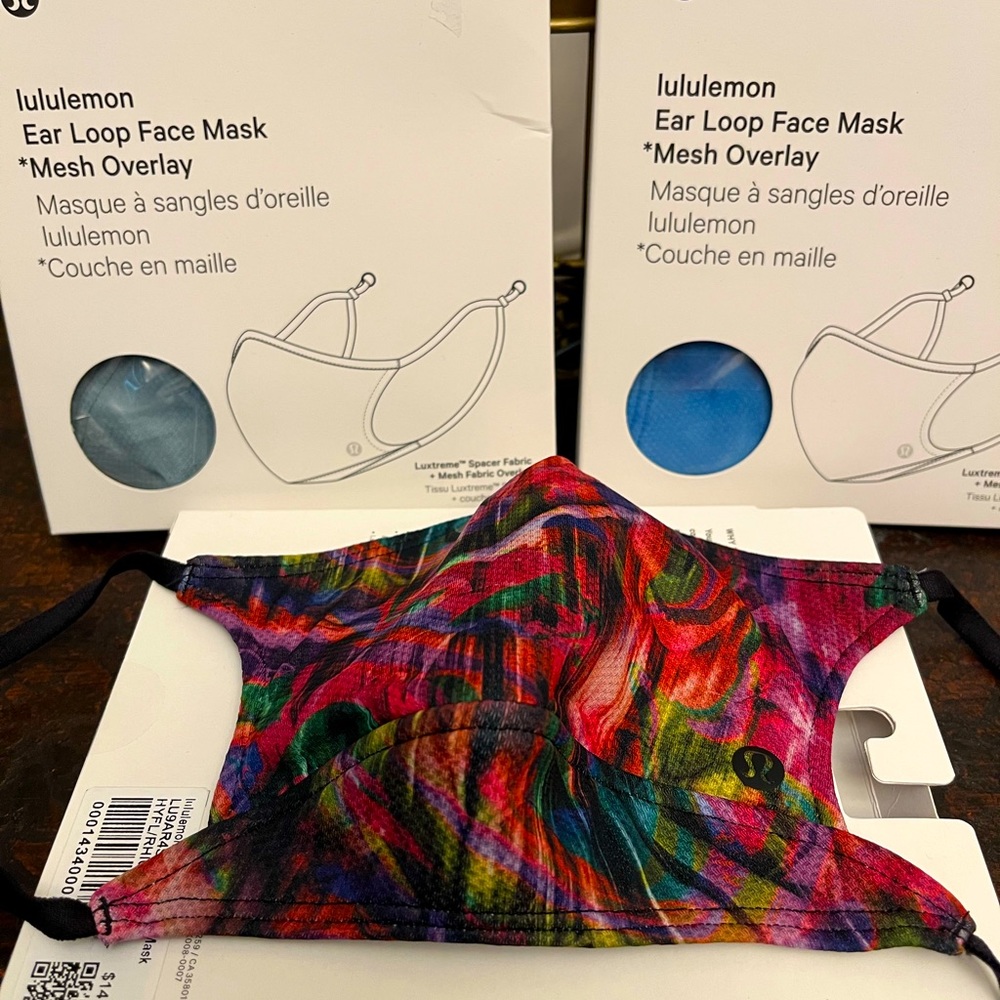 Lululemon Mask (3) woman/men/unisex